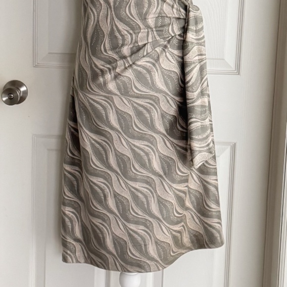 NWT J. McLaughlin Dress Elora Sleeveless Faux Wrap Dress Retro Sway  Sz Large - Picture 6 of 15